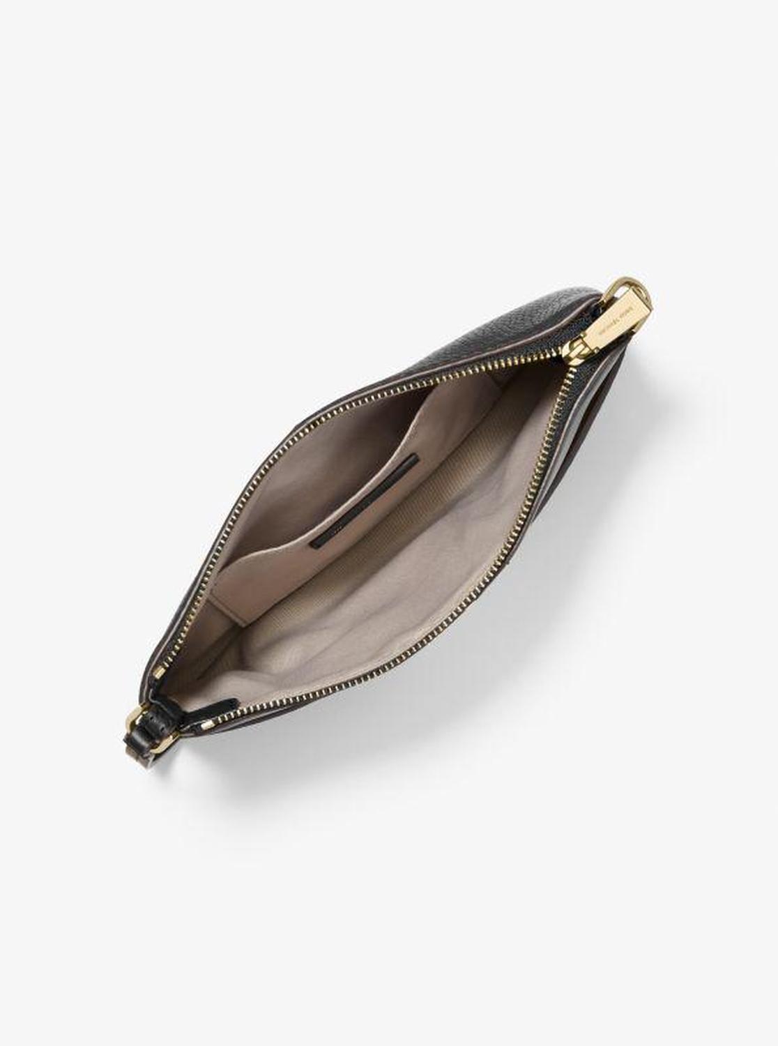 Jet Set Medium Pebbled Leather Wristlet
