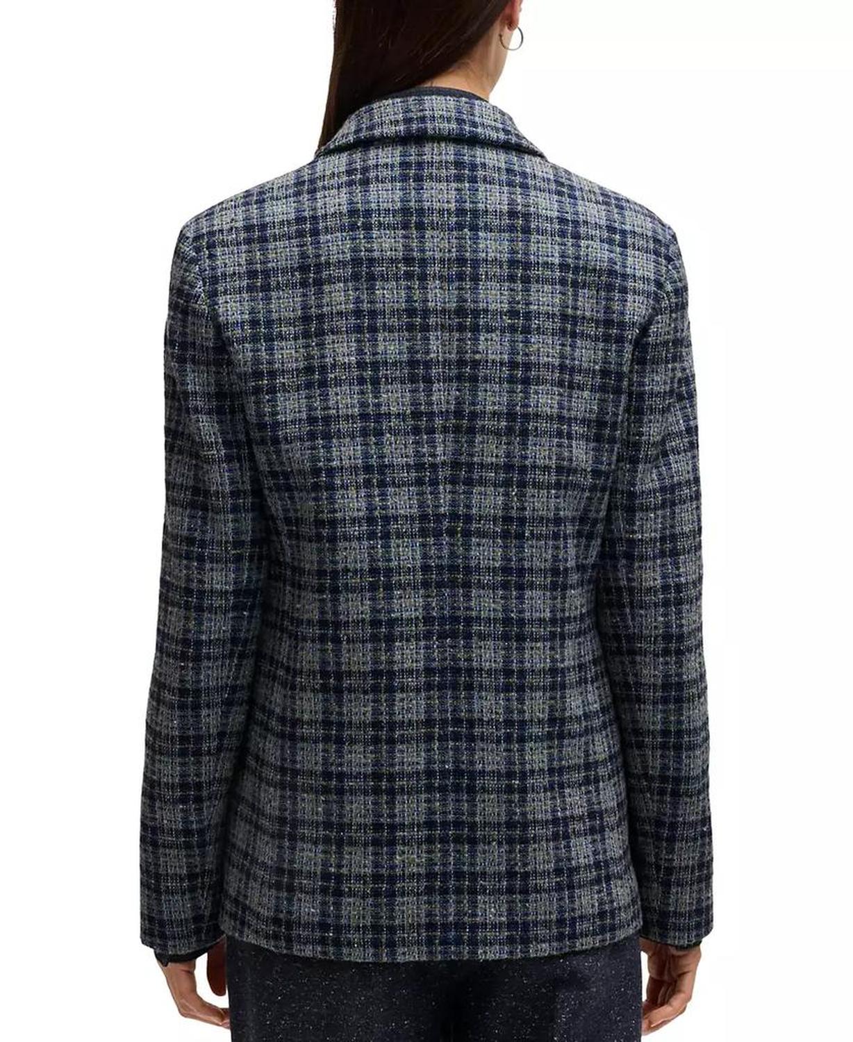 Women’s Relaxed-Fit Double-Breasted Jacket