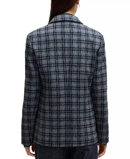Women’s Relaxed-Fit Double-Breasted Jacket