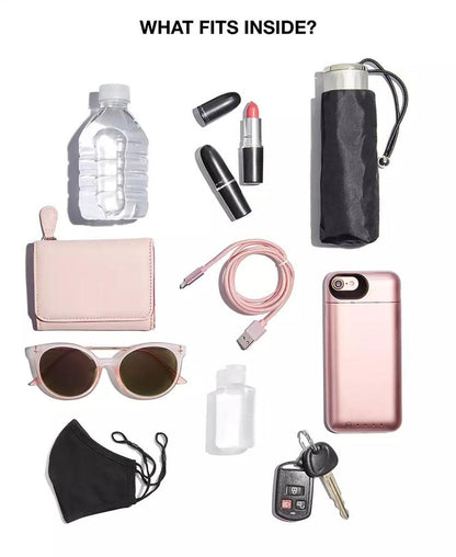 Logo Large Nylon Crossbody with Webbing Strap