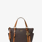 Sullivan Small Logo Top-Zip Tote Bag