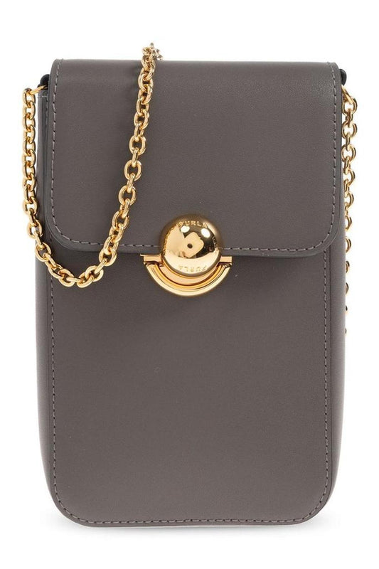Furla Sfera Vertical Foldover Top Crossbody Bag