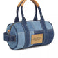 Denim Mini Duffel Bag