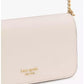 Devin Saffiano Leather Flap Chain Wallet