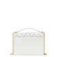 Deco Eyelet Chain Strap Shoulder Bag