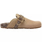 Women's Archival Buckle Round Toe Clogs
