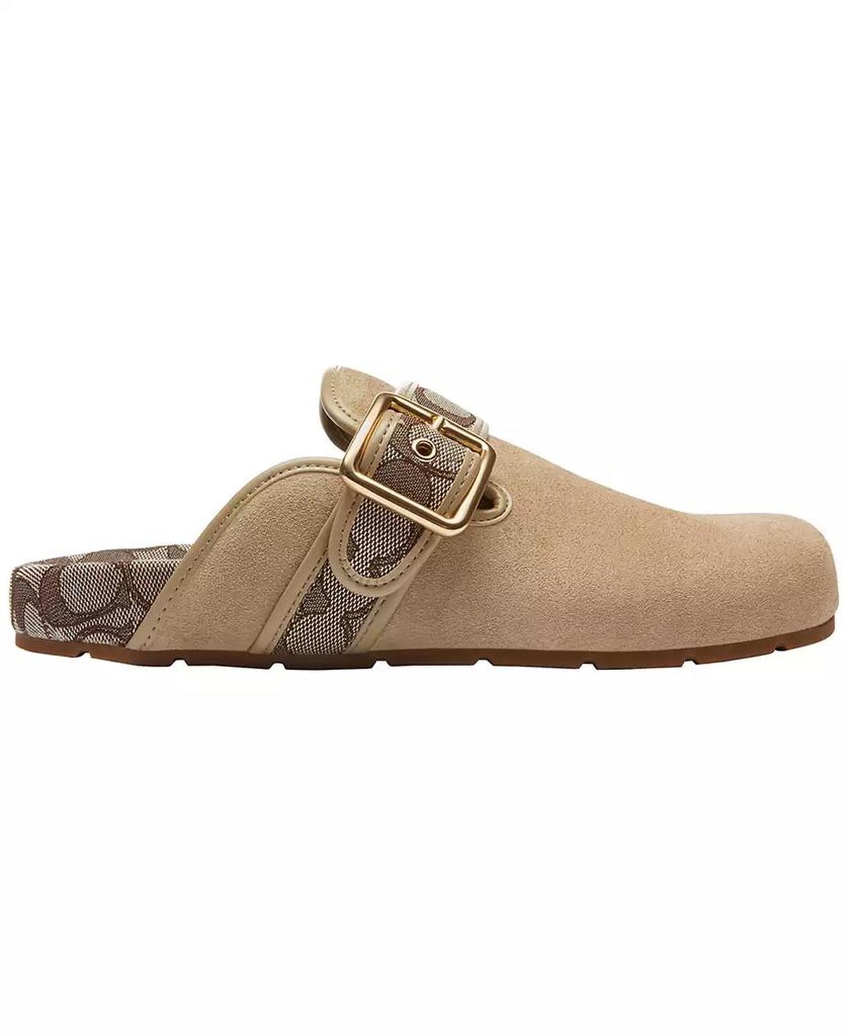 Women's Archival Buckle Round Toe Clogs