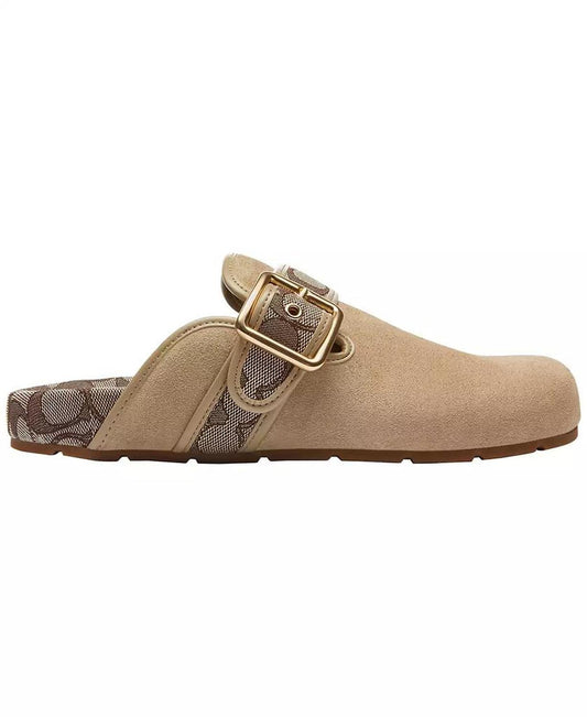 Women's Archival Buckle Round Toe Clogs