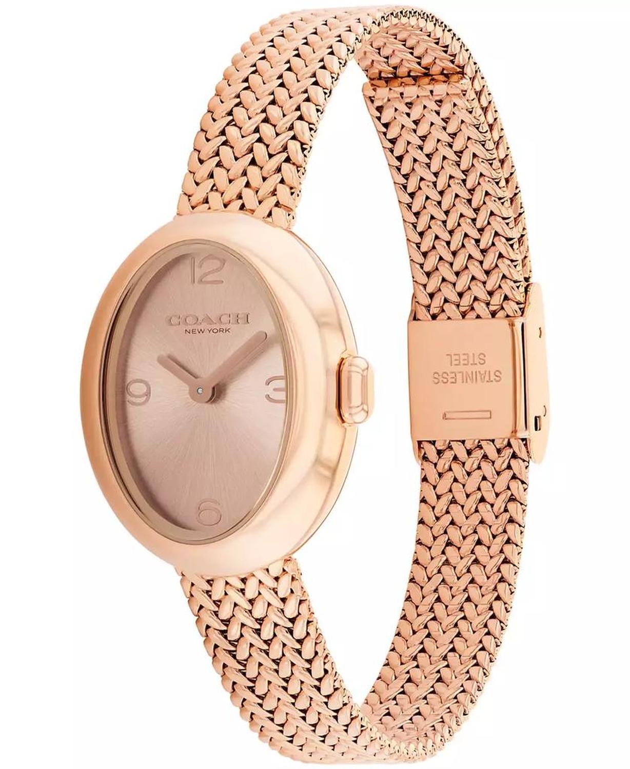 Women's Sammy Rose Gold Tone Stainless Steel Mesh Bracelet Watch, 22.5mm