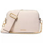 Bryant Medium Leather Double Zip Chain Camera Crossbody