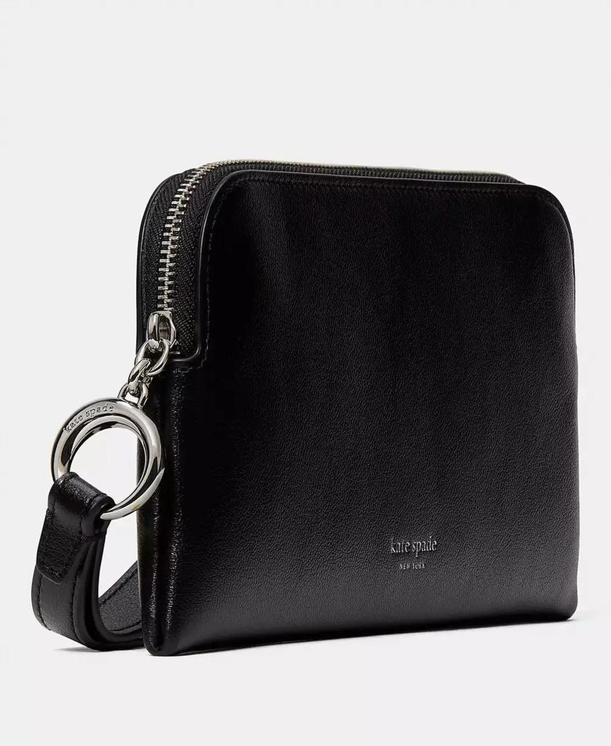 Halo Fine Grain Leather Wristlet