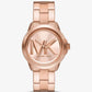 Oversized Brynn Rose Gold-Tone Watch