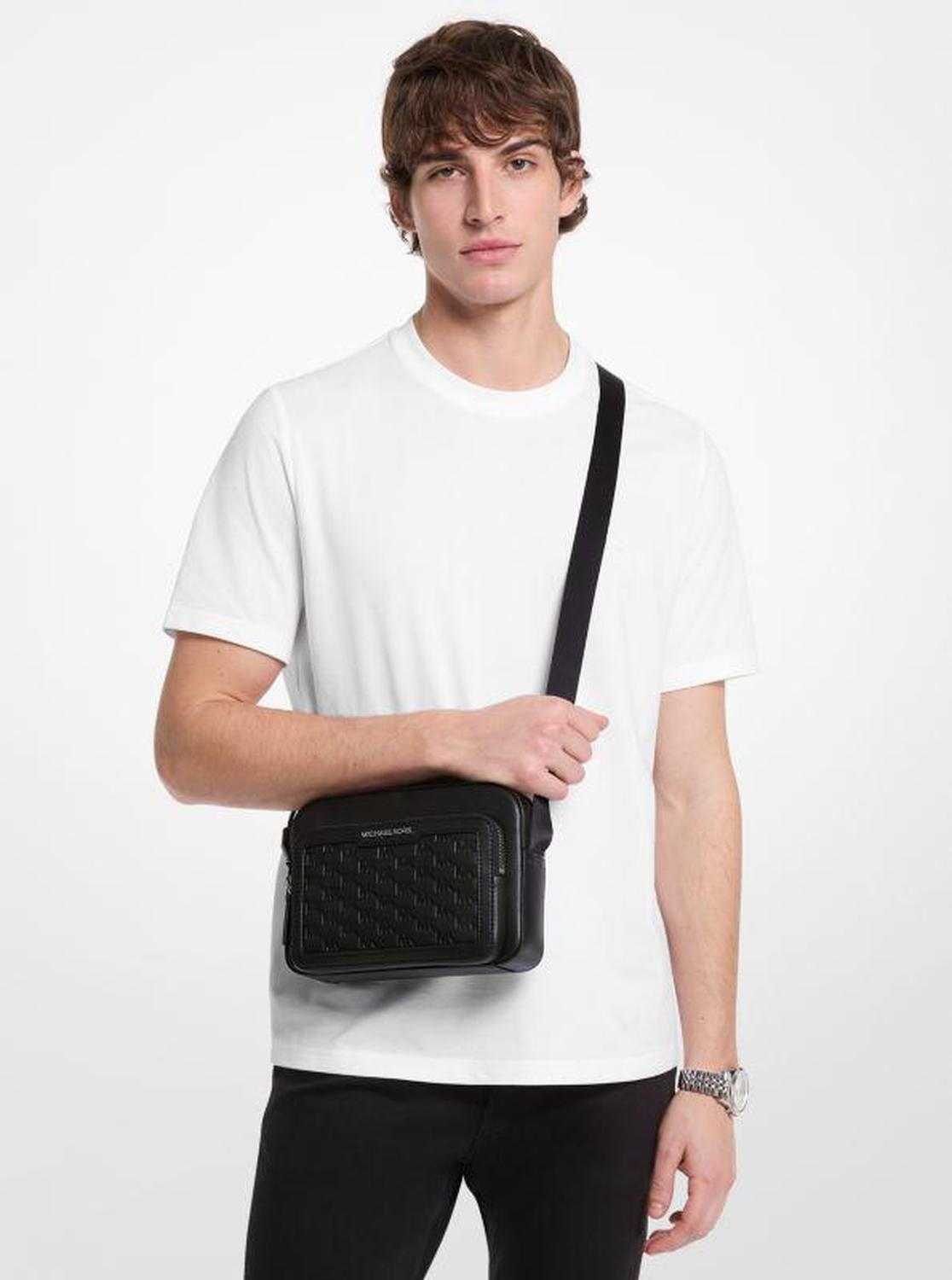 Cooper Logo Embossed Flight Bag