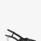 Alora Grommeted Leather Slingback Pump
