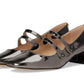 Angelina Metallic Leather Mary Jane