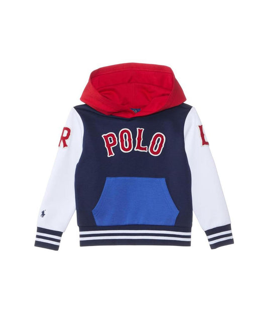 Double Knit Tech Pullover Hoodie (Big Kid)