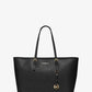Jet Set Medium Saffiano Leather Top-Zip Tote Bag