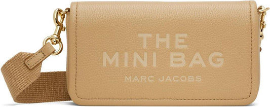 Tan 'The Leather Mini' Bag