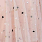 Tiered Polka Dot Top In Apricot