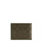 In Signature Canvas Jacquard Slim Billfold Wallet