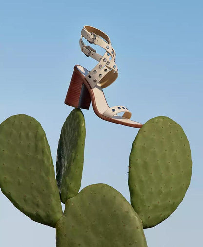 Women's Irene Studded Dress Sandals