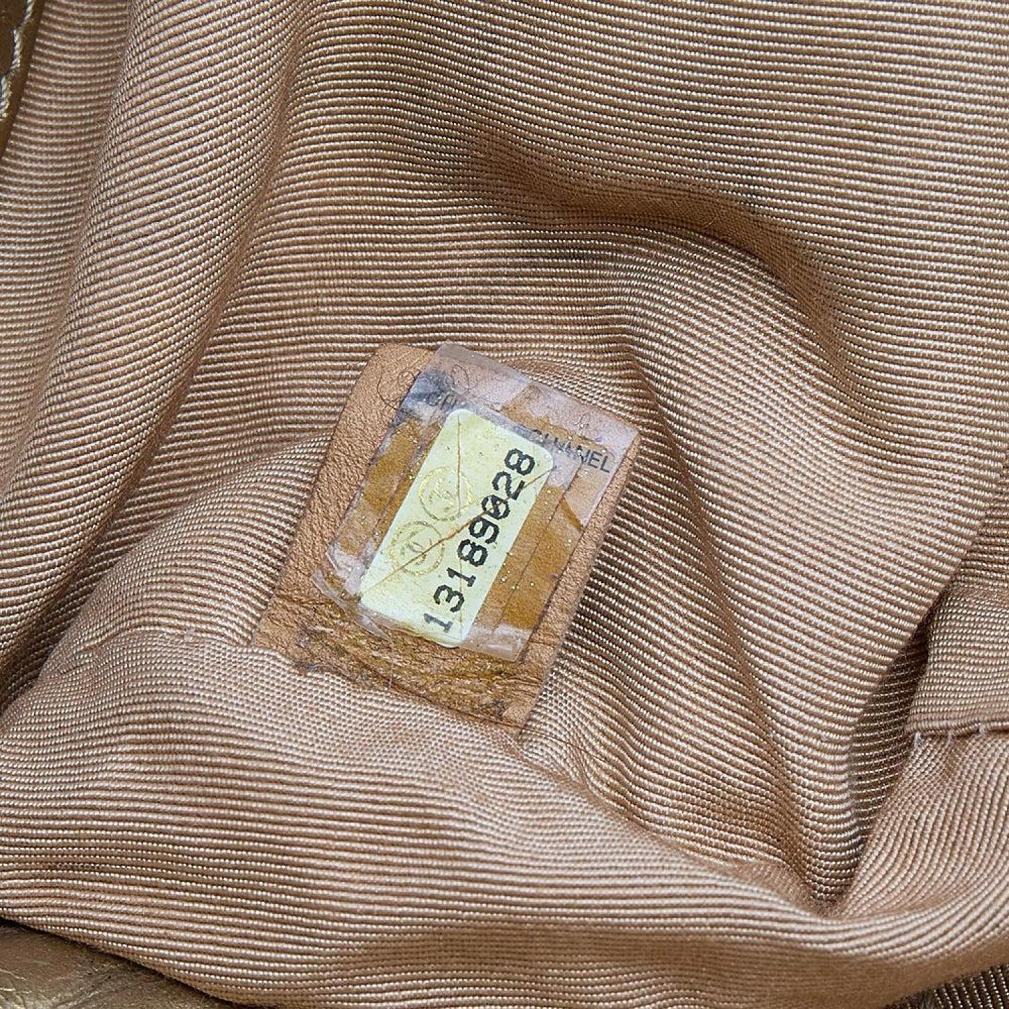 Chanel Gold Quilted Leather Ca D'oro Tote