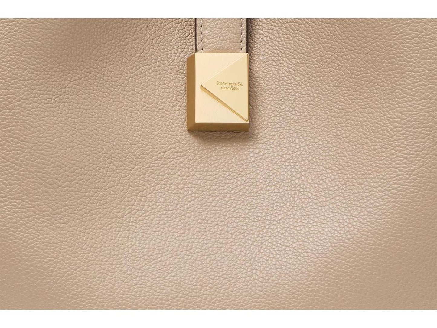 Deco Pebbled Leather Medium Crossbody Tote