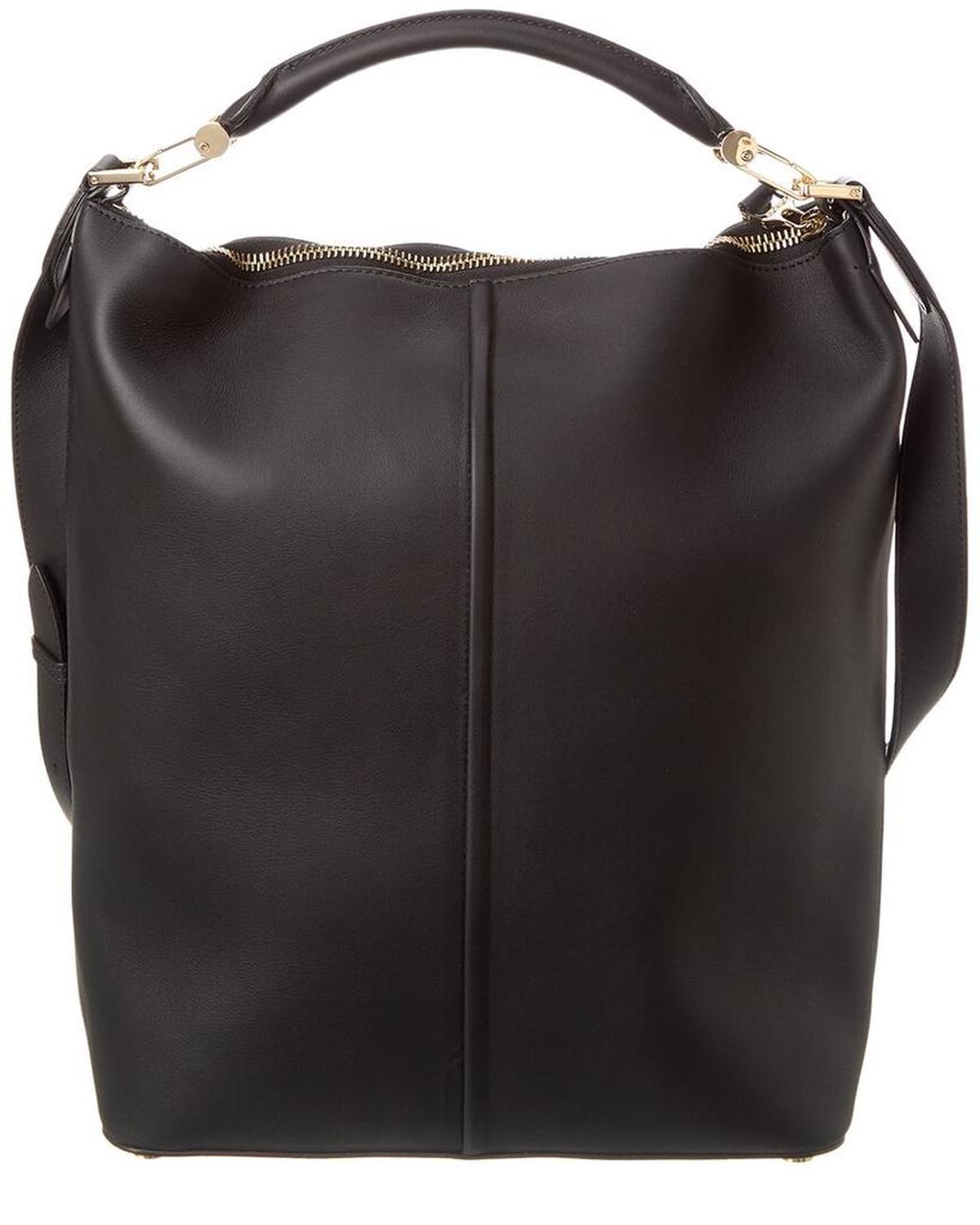 Max Mara Jean Leather Shoulder Bag
