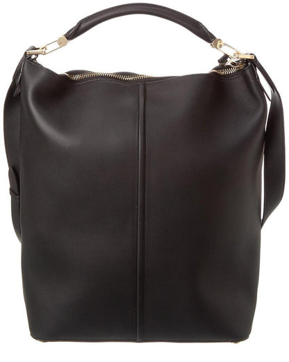 Max Mara Jean Leather Shoulder Bag