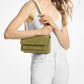 Claire Large Suede Shoulder Bag
