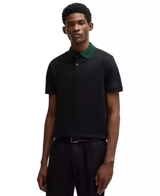 Men’s Mercerized-Cotton Slim-Fit Polo