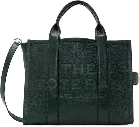 Green 'The Leather Medium' Tote