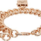 Rose Gold 'The Mini Icon Charm' Bracelet