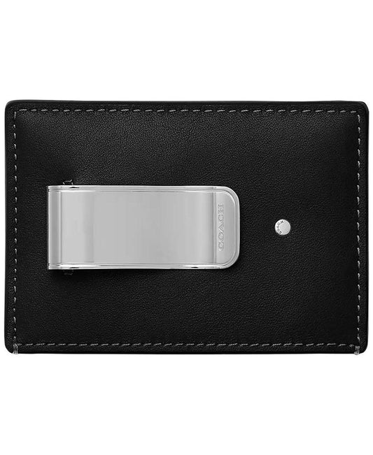 Men's Money Clip Card Case
