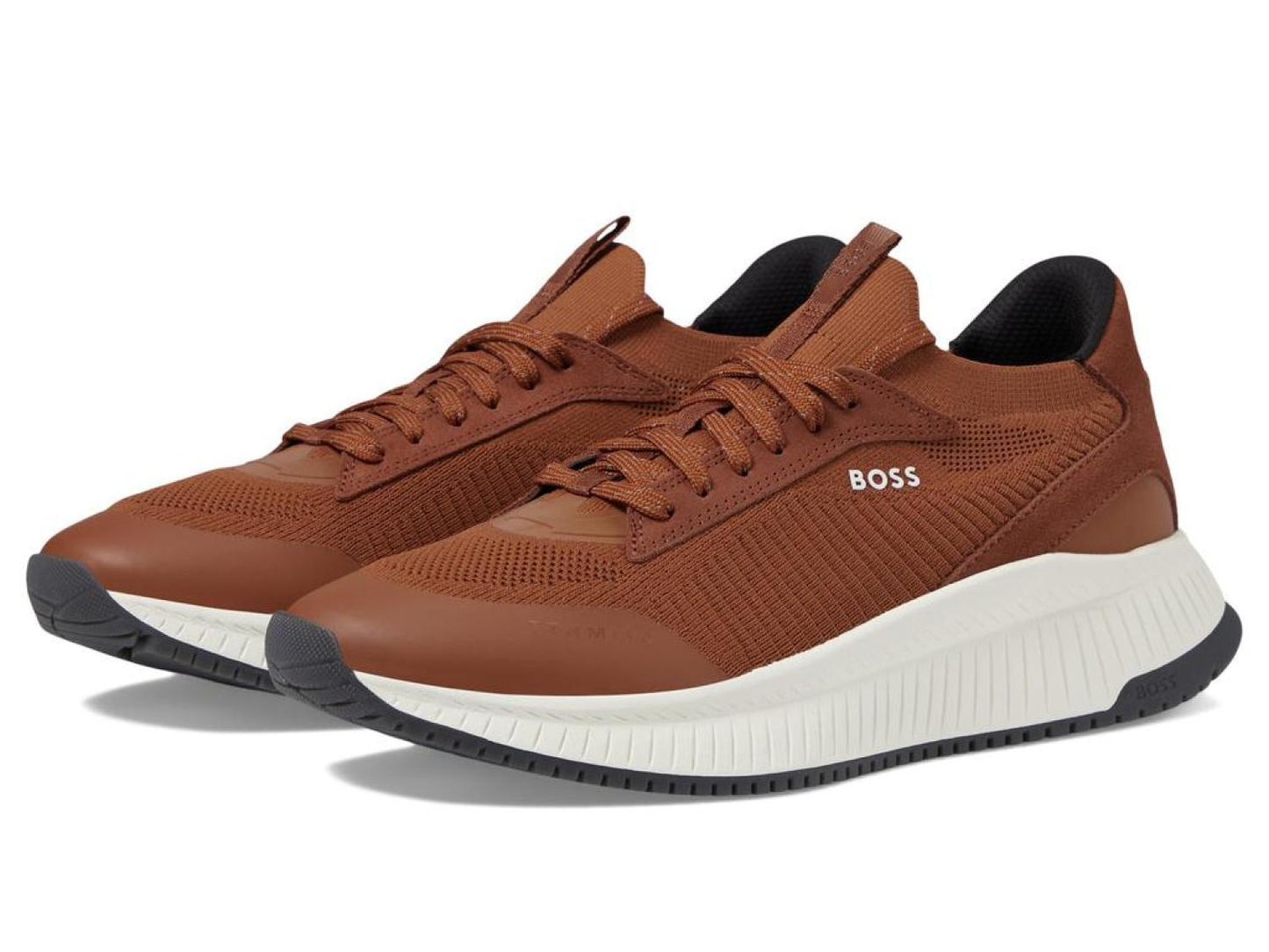 Modern Knit Structure Running Sneakers