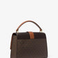 Greenwich Medium Signature Logo Satchel