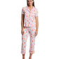 Short Sleeve Cropped PJ Set