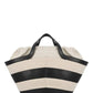 Furla Striped Drawstring Tote Bag