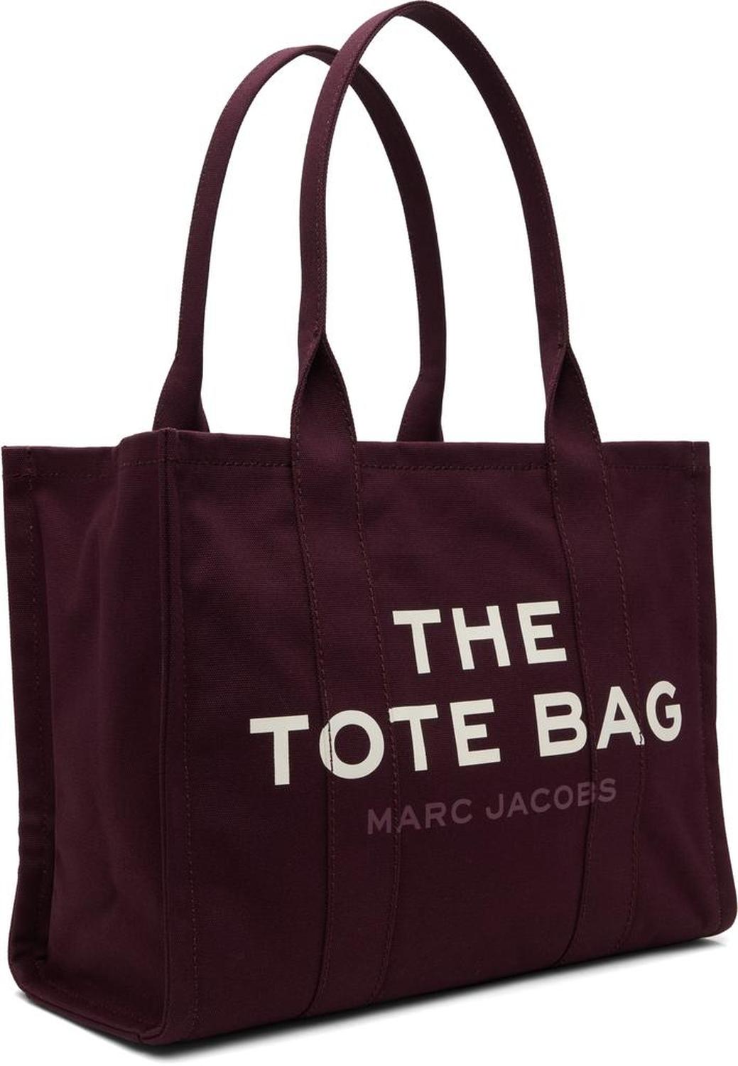 Burgundy 'The Canvas Large' Tote