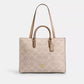 Maggie Tote Bag In Blocked Signature Canvas