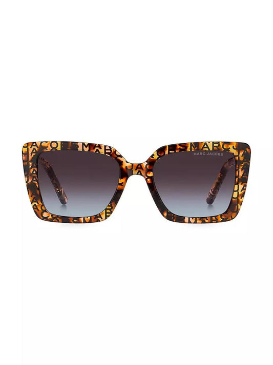 Marc733S 52MM Tortoiseshell Square Sunglasses