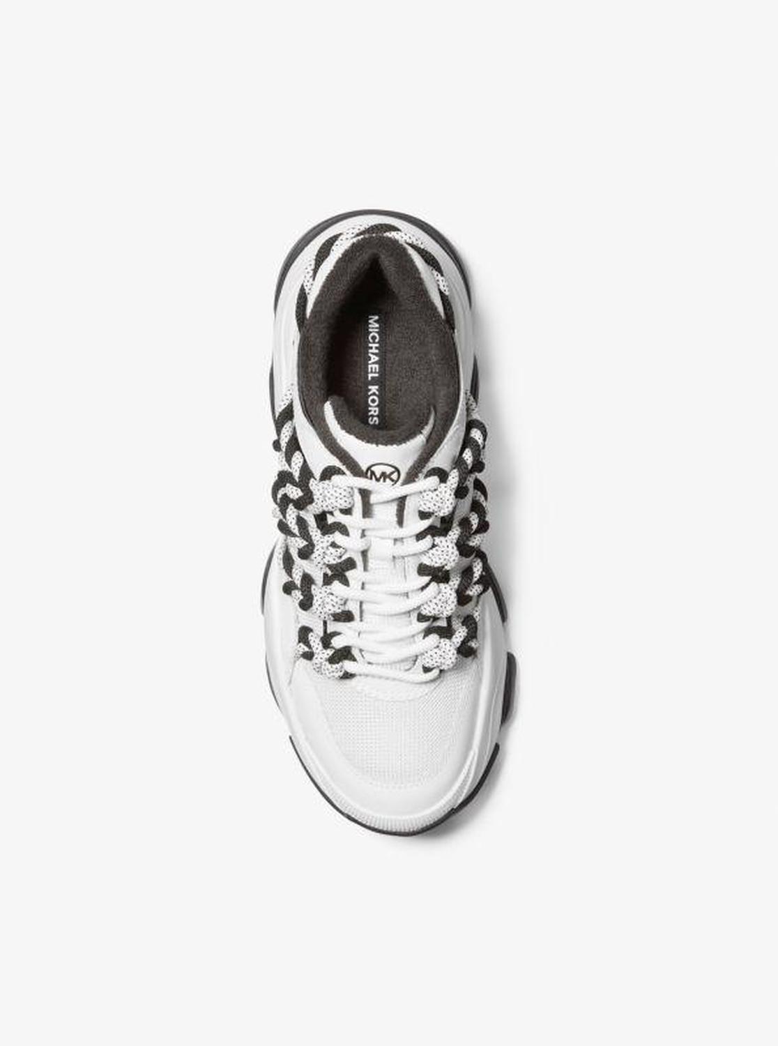 Atlas Cord Mesh and Leather Trainer