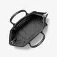 Avril Large Leather and Suede Satchel