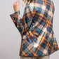 Alexey Jacket In Danube Plaid
