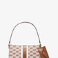Vincent Medium Logo Jacquard Pochette with Card Case