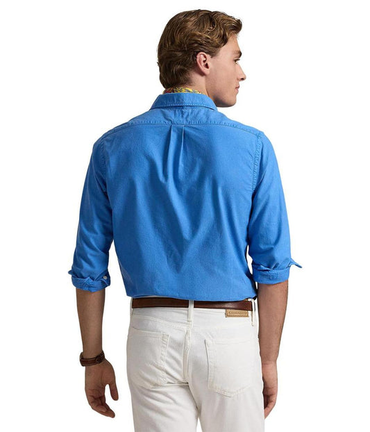 Long Sleeve Garmet Dyed Oxford - Classic