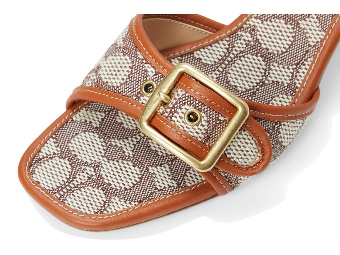 Margot Sandals In Signature Textile Jacquard