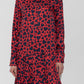 Kate Spade Heart Print Pleated Dress