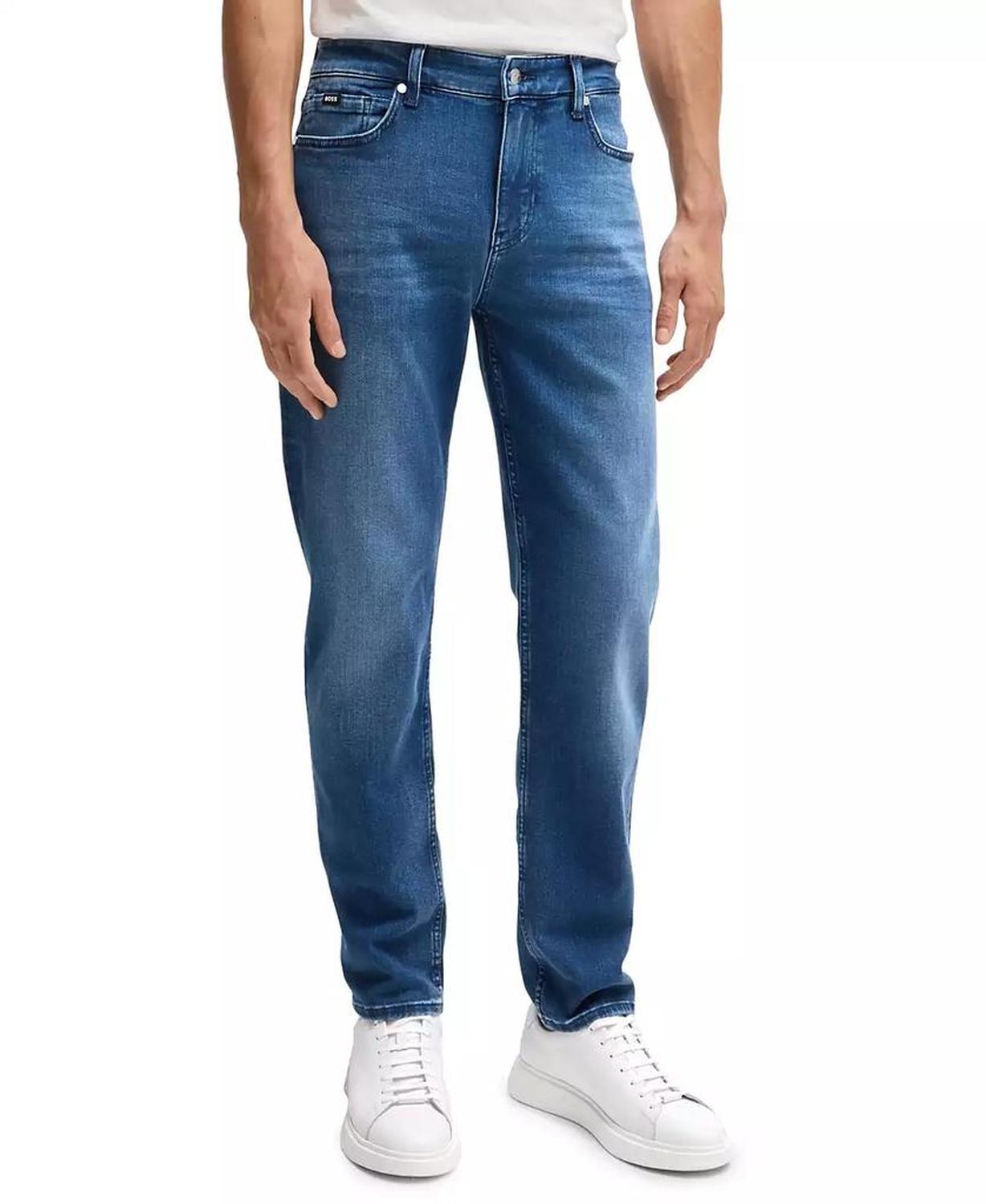 Men's Soft-Touch Denim Regular-Fit Jeans