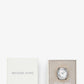 Rylee Silver-Tone Ring Watch